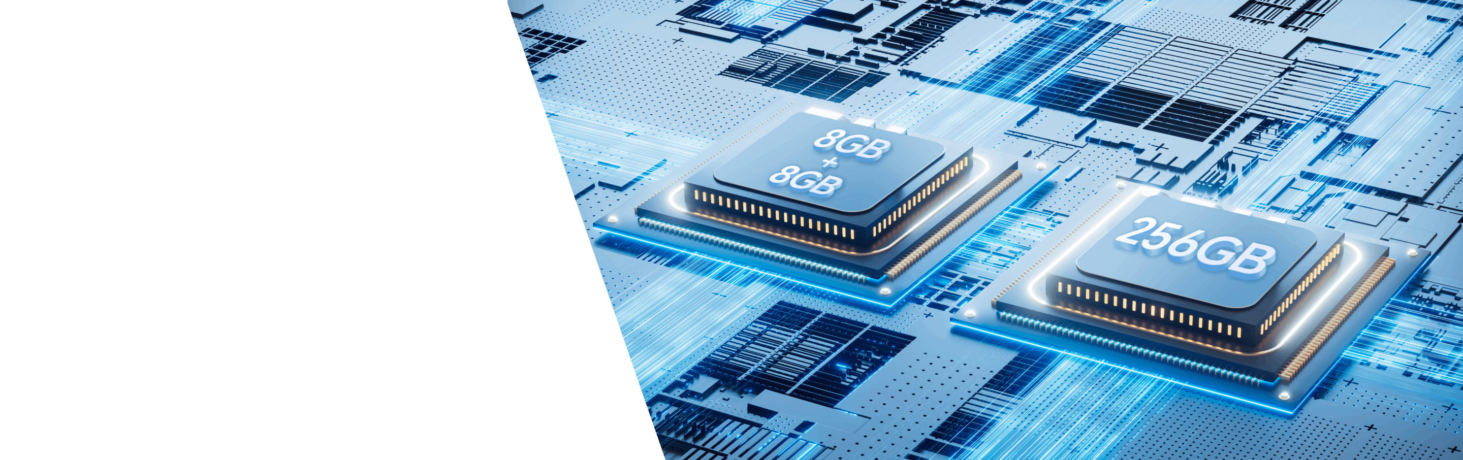 Memória Supergrande de 16GB (RAM Turbo) Combinada com o grande armazenamento 256GB. 2