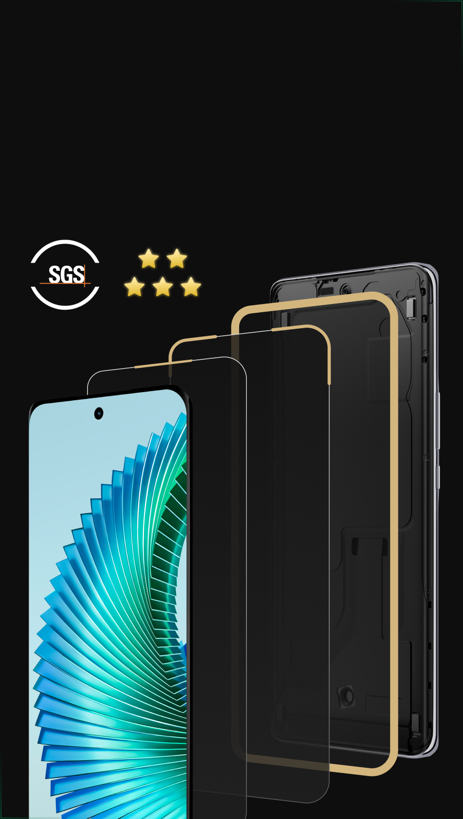 HONOR Magic6 Lite Tela Resistente a Quedas HONOR Ultra-Bounce 3